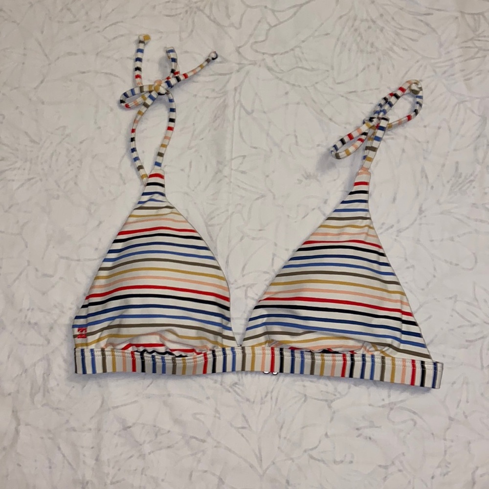 BILLABONG Shoulder-Tie Triangle Bikini Top